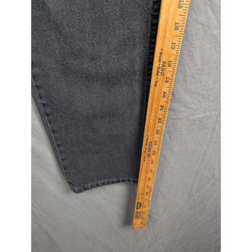 Levi 505 Regular Fit Straight Leg Jeans Black Size‎ 34x32
